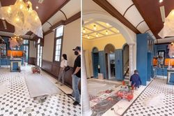 Choáng ngợp căn nhà ở tạm của Đoàn Di Băng chờ lâu đài 400 tỷ