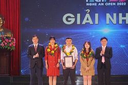 Trao giải cuộc thi Tìm kiếm khởi nghiệp đổi mới sáng tạo Nghệ An mở rộng năm 2022