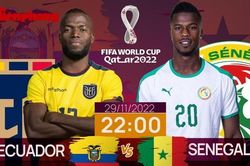 World Cup 2022: Tương quan trước trận Ecuador - Senegal, 22 giờ 29/11