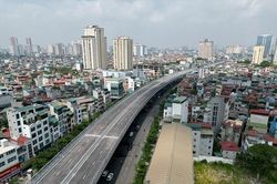 Sẽ thông xe đường trên cao Vĩnh Tuy-Ngã Tư Sở vào cuối năm nay