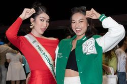 8 người đẹp tiễn Phương Anh đi thi Hoa hậu Quốc tế 2022