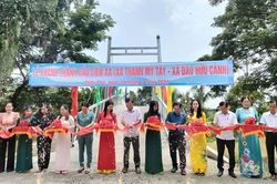 Thạnh Mỹ Tây xây dựng nông thôn mới