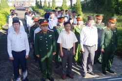 Chính trị - Xã hội Theo dòng thời sự Quảng Điền tổ chức Lễ truy điệu và an táng hài cốt liệt sỹ