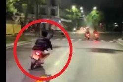 Clip: Phóng xe máy làm trò, đánh võng, 2 người đi xe máy gặp 'cái kết đắng'