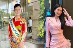 Phương Anh ở chung phòng với đại diện Nhật Bản tại Miss International: Cơ hội để rèn tiếng Nhật