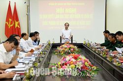Lãnh đạo hoàn thành tốt nhiệm vụ diễn tập Khu vực phòng thủ tỉnh năm 2023