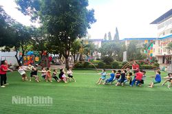 Thành phố Ninh Bình: Nâng cao hiệu quả hoạt động của các cơ sở giáo dục mầm non tư thục