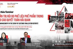 Quản trị rủi ro Phế liệu phế phẩm trong Báo cáo Quyết toán Hải quan