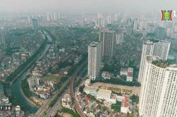 Hà Nội: Nhà cửa dày đặc không còn khoảng trống