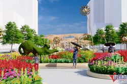 Đường hoa Nguyễn Huệ Tết 2023 có cầu kính và linh vật 20 năm qua