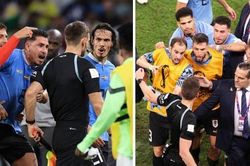 Uruguay đối mặt án phạt cực nặng do hành hung quan chức FIFA và trọng tài