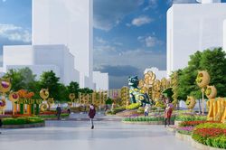 Đường hoa Nguyễn Huệ 2023 ghi mốc 20 năm