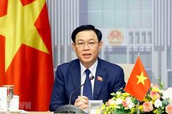 Chủ tịch Quốc hội Vương Đình Huệ đến thành phố Auckland, bắt đầu thăm chính thức New Zealand