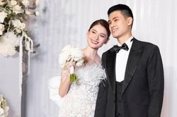 Khung cảnh ngọt ngào tại tiệc cưới của Á hậu Thùy Dung và chồng doanh nhân