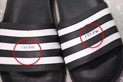 Messi ghi tên lên dép