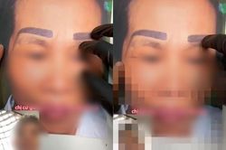 Xăm lông mày đổi vận, người phụ nữ nhận kết quả 'ngã ngửa'