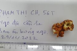Nhập viện vì ăn bỏng ngô nghi tẩm cần sa mua trên mạng