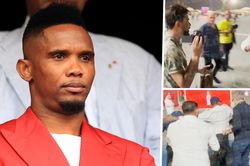 Eto'o đánh người ở World Cup