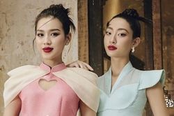 Hoa hậu Lương Thùy Linh, Đỗ Thị Hà duyên dáng, đằm thắm với áo dài cách điệu ngày Tết