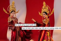 'Hoa trạng nguyên' của Phương Anh lộ diện, fan gật đầu lia lịa: Trao giải Best National Costume liền đi