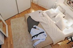 Bố trí nội thất phòng ngủ diện tích 7,8m2 cho vợ chồng trẻ