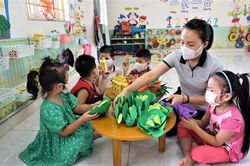 Bộ Giáo dục và Đào tạo đề xuất tăng tới 100% phụ cấp giáo viên mầm non