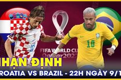 Croatia vs Brazil: cách biệt 2 bàn nghiêng về xứ sở vũ điệu Samba
