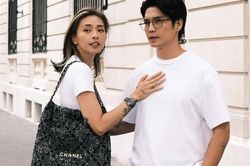 Thời trang 'ăn gian' tuổi từ nhà ra phố của Ngô Thanh Vân - Huy Trần