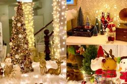 Những sao Việt 'chi bạo' trang trí nhà mùa Noel