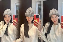 Xả vai thanh lịch, Phương Anh 'quậy tới bến' tại đất Nhật: Outfit giản dị nhưng biểu cảm thì mặn hơn muối