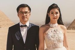 Ảnh cưới trên sa mạc của Ngọc Hân