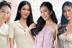 Trang phục đời thường của Á hậu Phương Anh: Dịu dàng, chuẩn tiêu chí Miss International