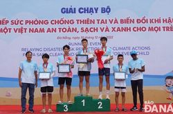 1.000 người tham gia giải chạy tiếp sức phòng chống thiên tai và biến đổi khí hậu