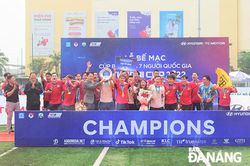 Anh Quyên vô địch giải Bóng đá 7 người quốc gia 2022 khu vực miền Trung