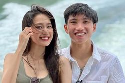Người yêu Văn Hậu khoe eo con kiến giữa trời Đông