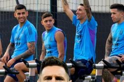 Messi 'mất tích' ở buổi tập mới nhất của ĐT Argentina