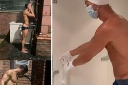 Lần đi tắm đêm CR7 từng hút 664 triệu người xem dù livestream không nói 1 lời
