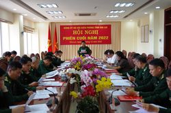 Đảng ủy Bộ đội Biên phòng tỉnh tập trung lãnh đạo xây dựng tổ chức Đảng trong sạch vững mạnh