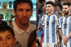 Bức ảnh Messi chụp cùng Alvarez 10 năm trước gây sốt