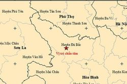 Viện Vật lý Địa cầu thông tin về động đất
