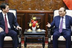 Chủ tịch nước tiếp Chủ tịch, Giám đốc điều hành Hãng thông tấn Yonhap