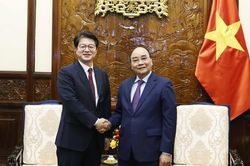 Chủ tịch nước tiếp Chủ tịch, Giám đốc điều hành Hãng Thông tấn Yonhap