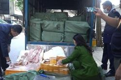 Hà Nội: Thu giữ 1,8 tấn trứng non, nầm lợn không rõ nguồn gốc trên đường đi tiêu thụ