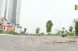 Đoạn đường nguy hiểm ở quận Hà Đông