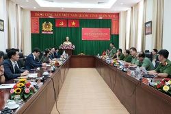 Công an TPHCM tiếp đoàn đại biểu Sở Cảnh sát TP.Busan, Hàn Quốc