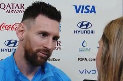 Nữ phóng viên khiến Messi xúc động sau chiến thắng tại World Cup