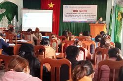 Kbang triển khai Dự án 'Thực hiện bình đẳng giới và giải quyết những vấn đề cấp thiết đối với phụ nữ và trẻ em'
