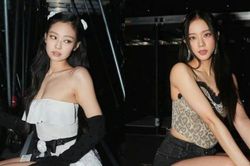 BLINK Trung Quốc 'phát sốt' với loạt ảnh hậu trường của 2 nữ thần Blackpink