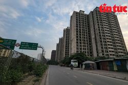 Các khối nhà ở học sinh, sinh viên Pháp Vân - Tứ Hiệp bỏ hoang, xuống cấp