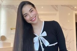 'Mẹ bỉm' Phạm Hương khoe ảnh mặt mộc nhưng visual thuộc hàng 'đỉnh của chóp'